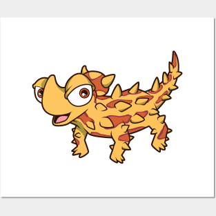 Kawaii thorny devil Posters and Art